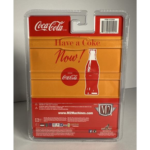 M2 Machines - Coca-Cola - 1959 VW Double Cab Truck USA Model (Yellow) - Picture 4 of 8